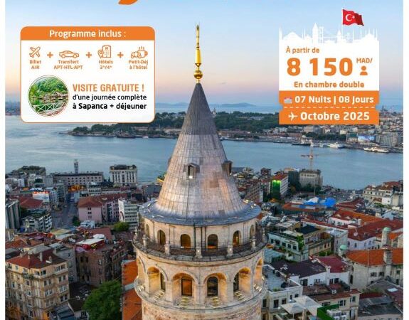 Voyage Istanbul Octobre 2025